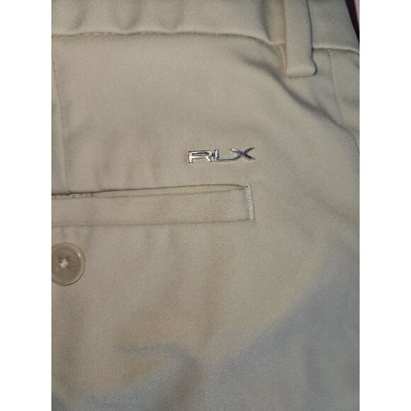 RLX Golf Mens Golf Straight Fit Lightweight Pants 36 X 32 Beige - Picture 5 of 7